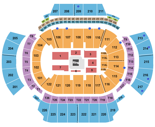 State Farm Arena WWE Seating Chart